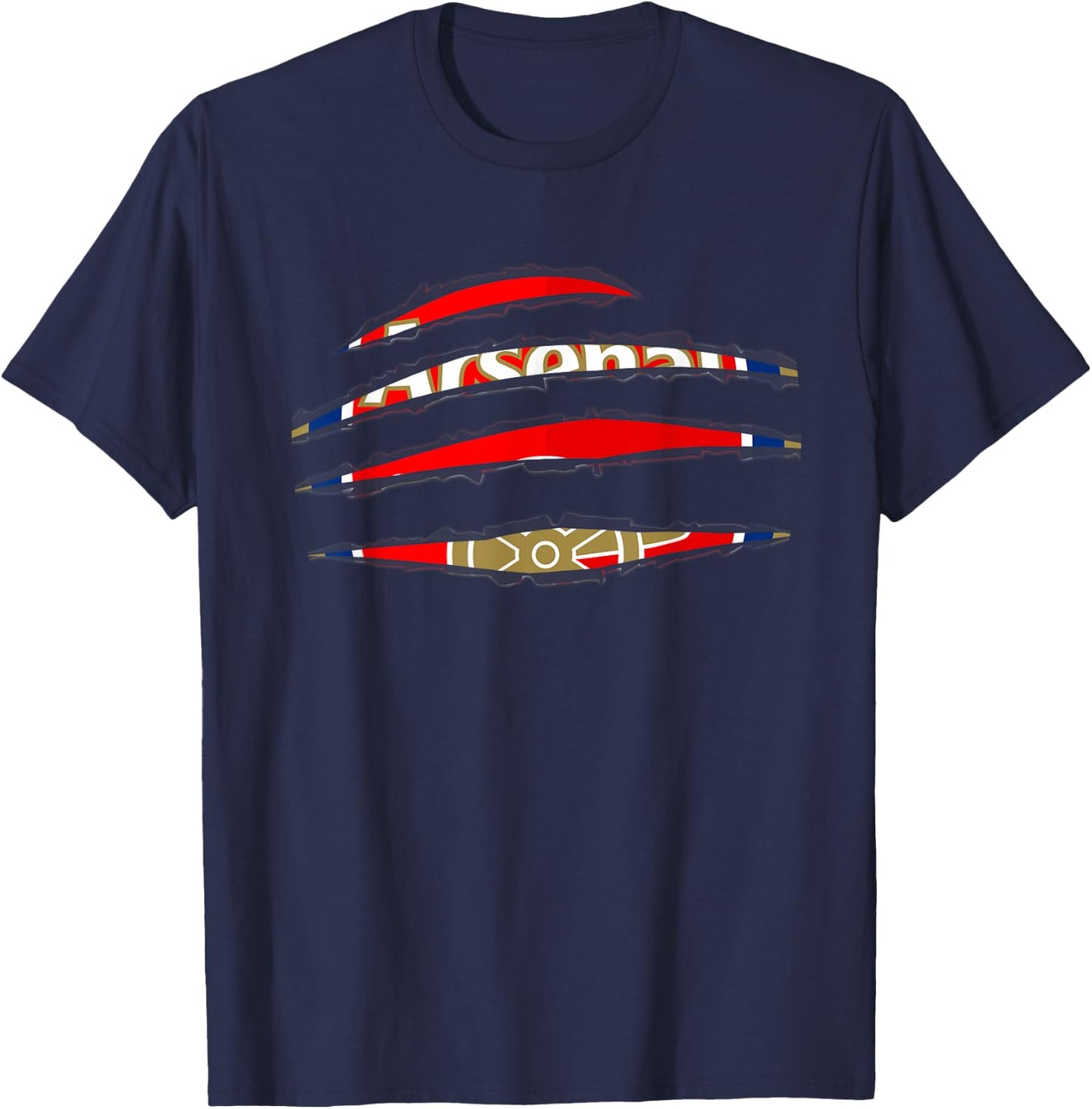 Arsenal Fan Forever , black T-Shirt - T-Shirt | Navy
