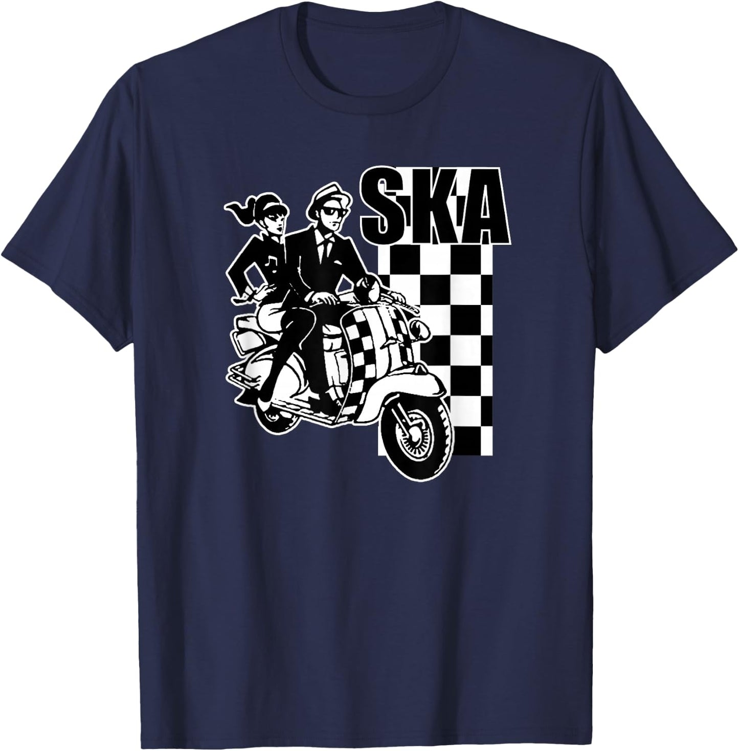 Ska Music is life Ska Reggae Punk T-Shirt - T-Shirt | Navy