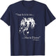 Though She Be But Little She Is Fierce T-Shirt - T-Shirt | Navy