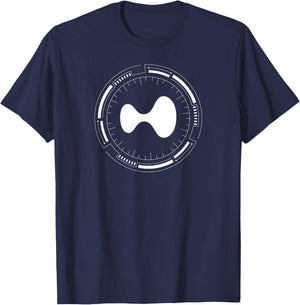 Hyperliquid Logo Crypto Merchandise T-Shirt - T-Shirt | Navy