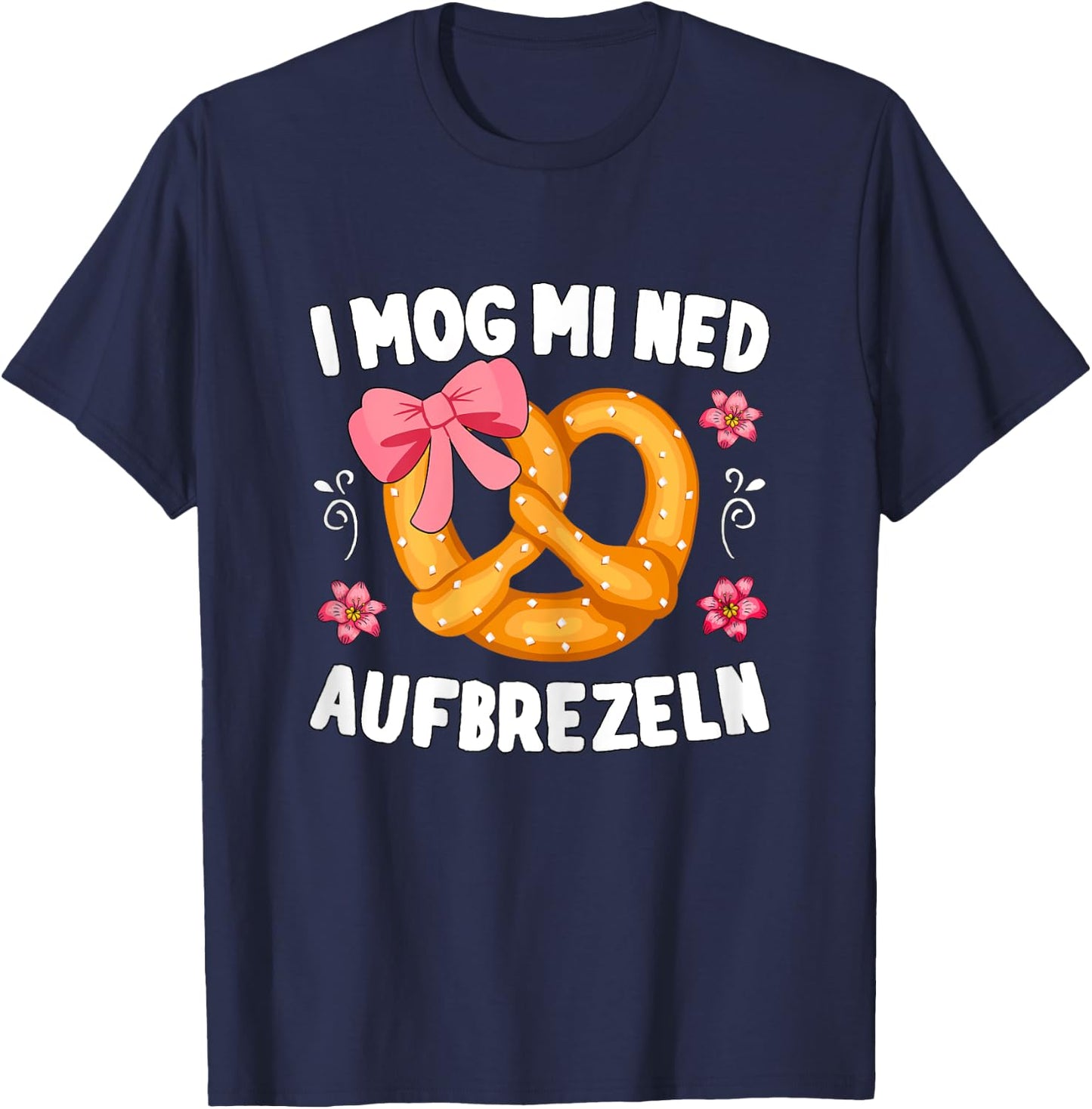 Costume Shirt Women's Pretzel Dirndl Shirt Girls' Costume , black T-Shirt - T-Shirt | Navy