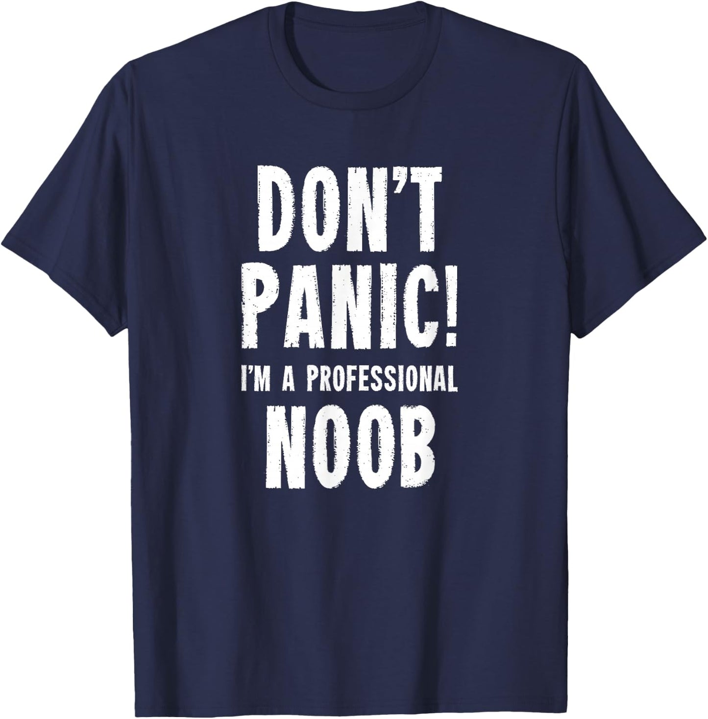 NOOB , Black, S T-Shirt - T-Shirt | Navy