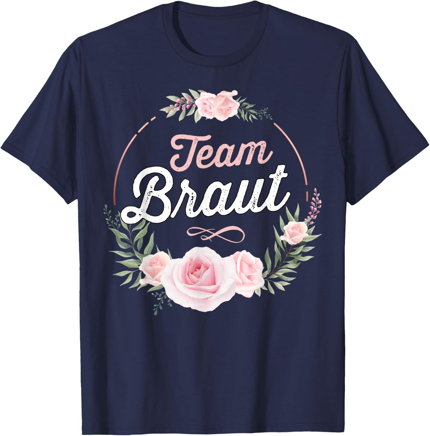Team Braut JGA Outfit Stag Night Women's , black T-Shirt - T-Shirt | Navy