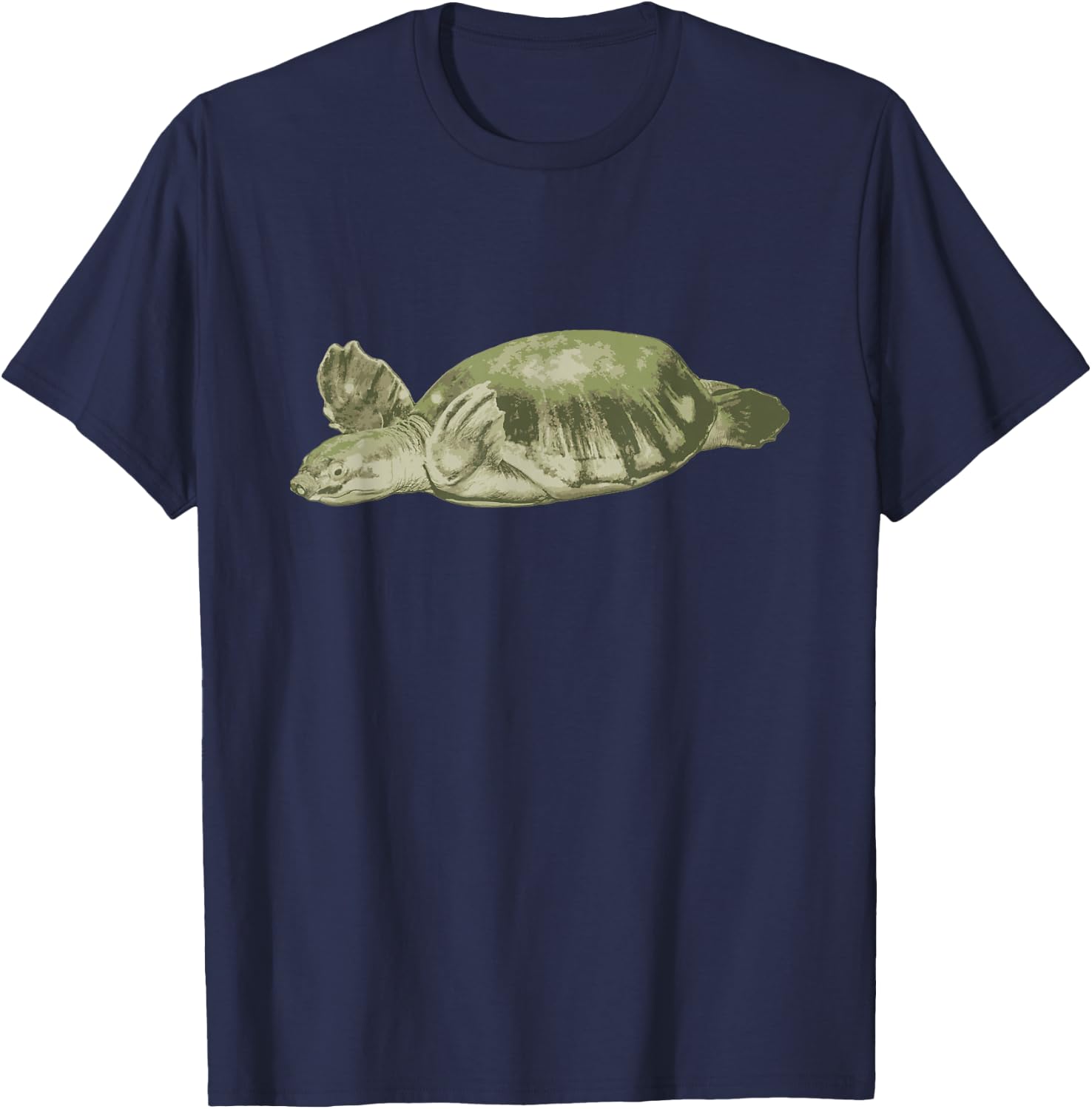 Fly River Turtle T-Shirt - T-Shirt | Navy