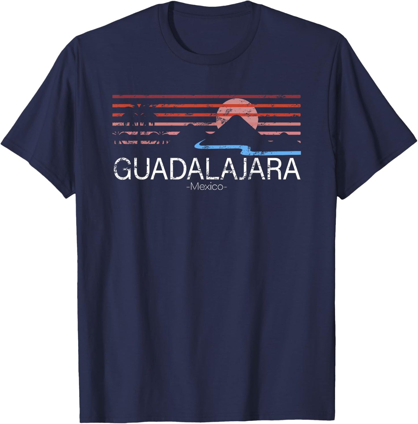 Guadalajara Mexico T-Shirt - T-Shirt | Navy