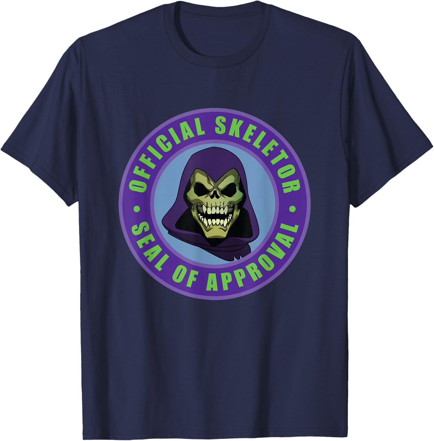 Skeletor - Seal of Approval T-Shirt - T-Shirt | Navy
