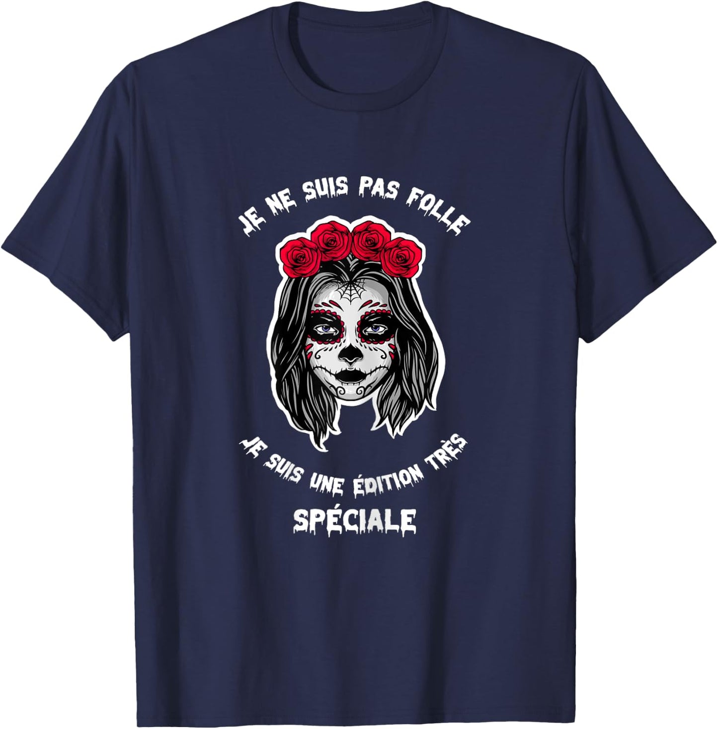 Je ne suis pa crazy special edition Gift T-Shirt - T-Shirt | Navy