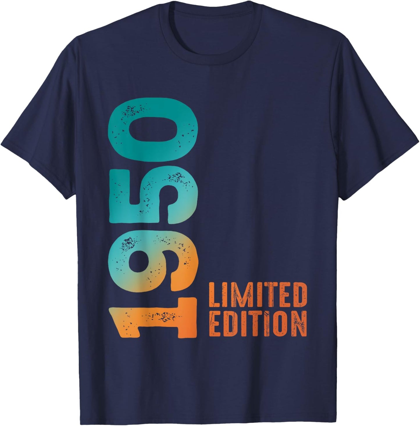 Birthday 1950 Limited Edition 1950 T-Shirt - T-Shirt | Navy