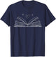 Book Reading Lovers Shirt Bookworm Librarian Book Reader T-Shirt - T-Shirt | Navy
