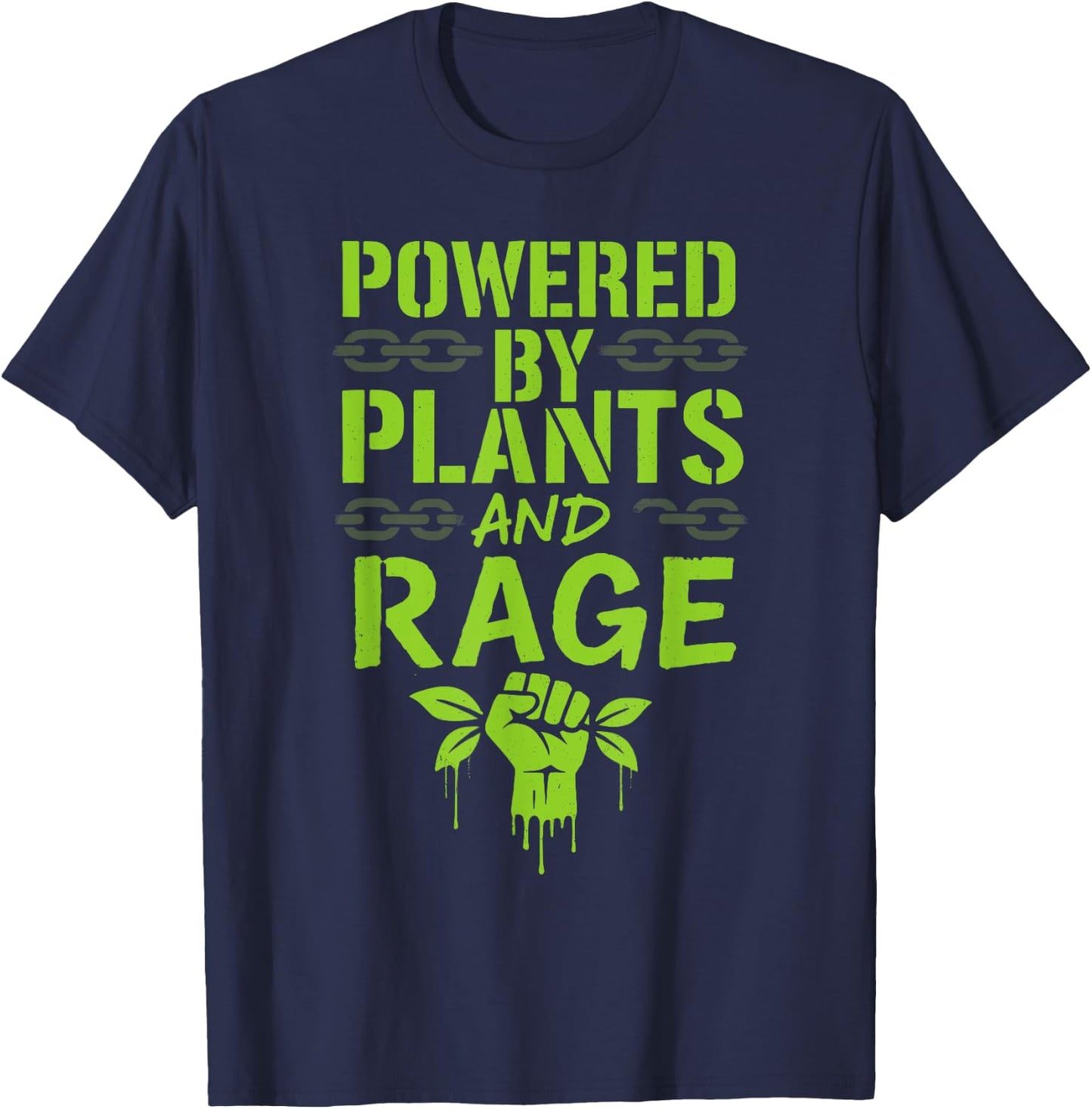 Vegan Punk Rebel Vegan Vegan Anarchist Vegan Protest Vegan T-Shirt - T-Shirt | Navy