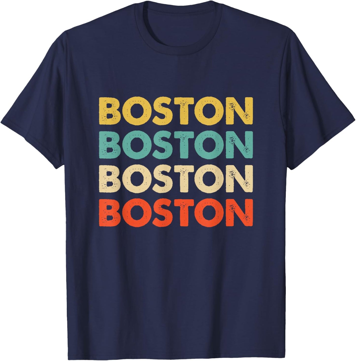 Boston T-Shirt - T-Shirt | Navy