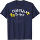 Nonna to Bee Pregnancy Announcement Baby Shower T-Shirt - T-Shirt | Navy