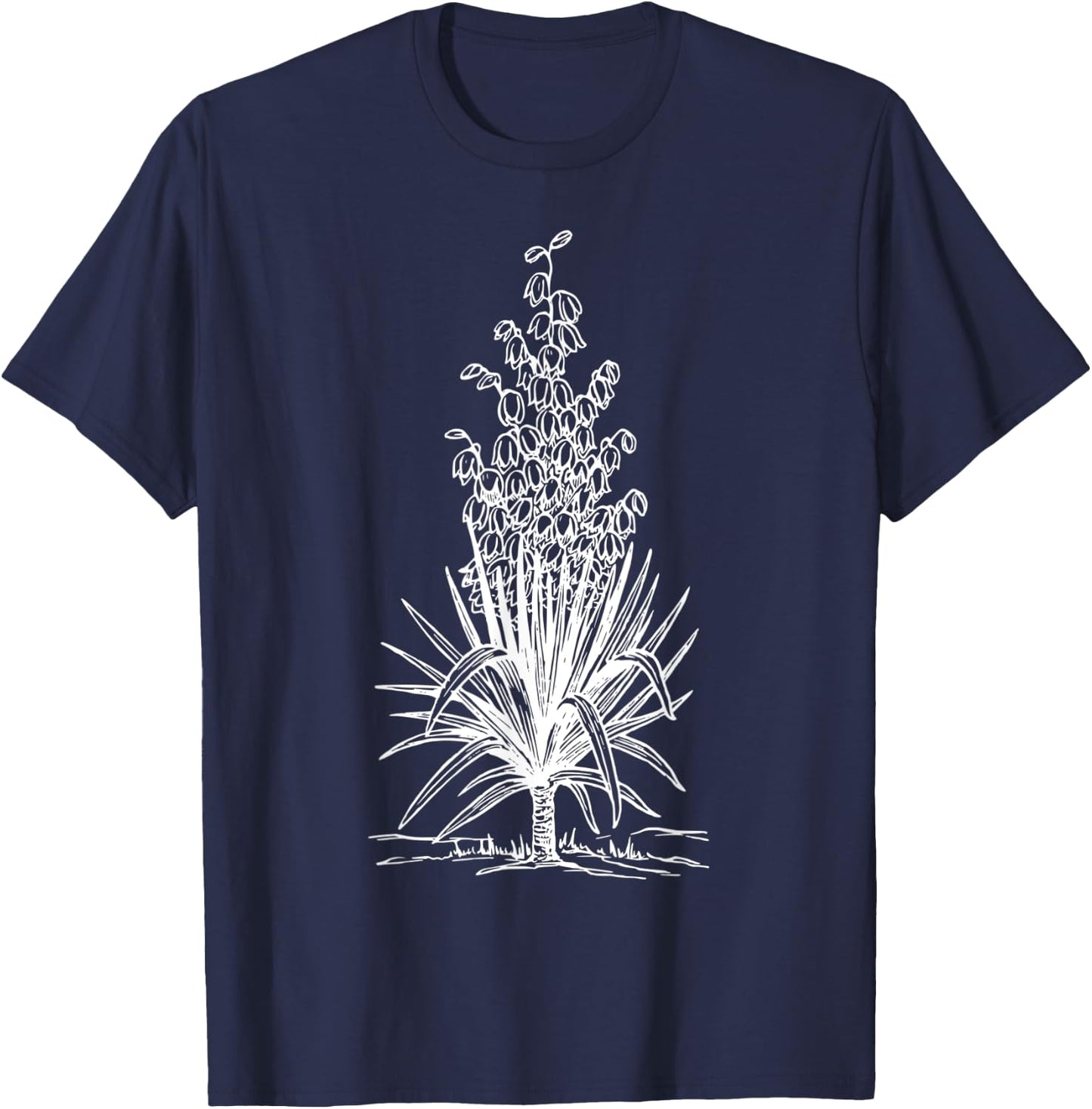Yucca Plant Botanist T-Shirt - T-Shirt | Navy