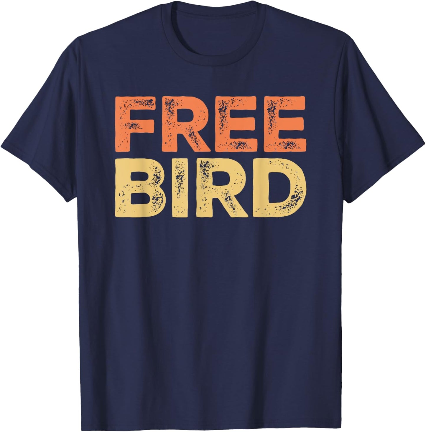 Feel Like A - Free Bird T-Shirt - T-Shirt | Navy