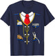 Train Conductor Costume Shirt- Men Women Kids - Train Driver T-Shirt - T-Shirt | Navy