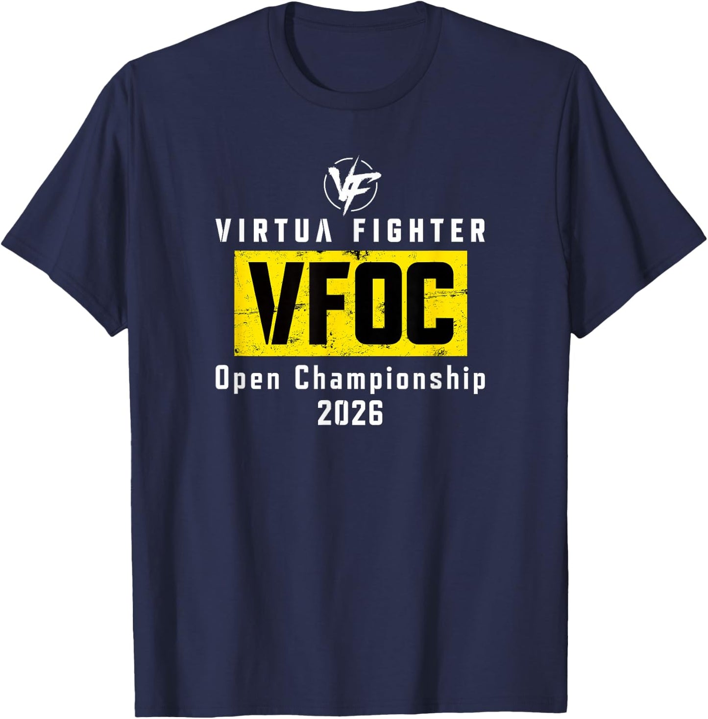 Virtua Fighter Open Championship 2026 T-Shirt - T-Shirt | Navy
