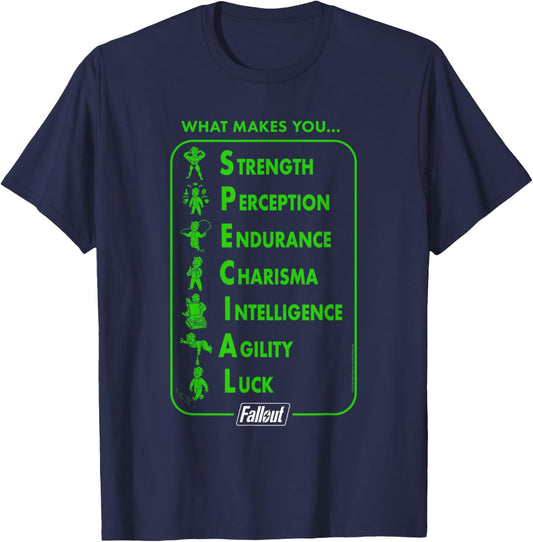 Fallout Was Macht Sie zu Special T-Shirt - T-Shirt | Navy