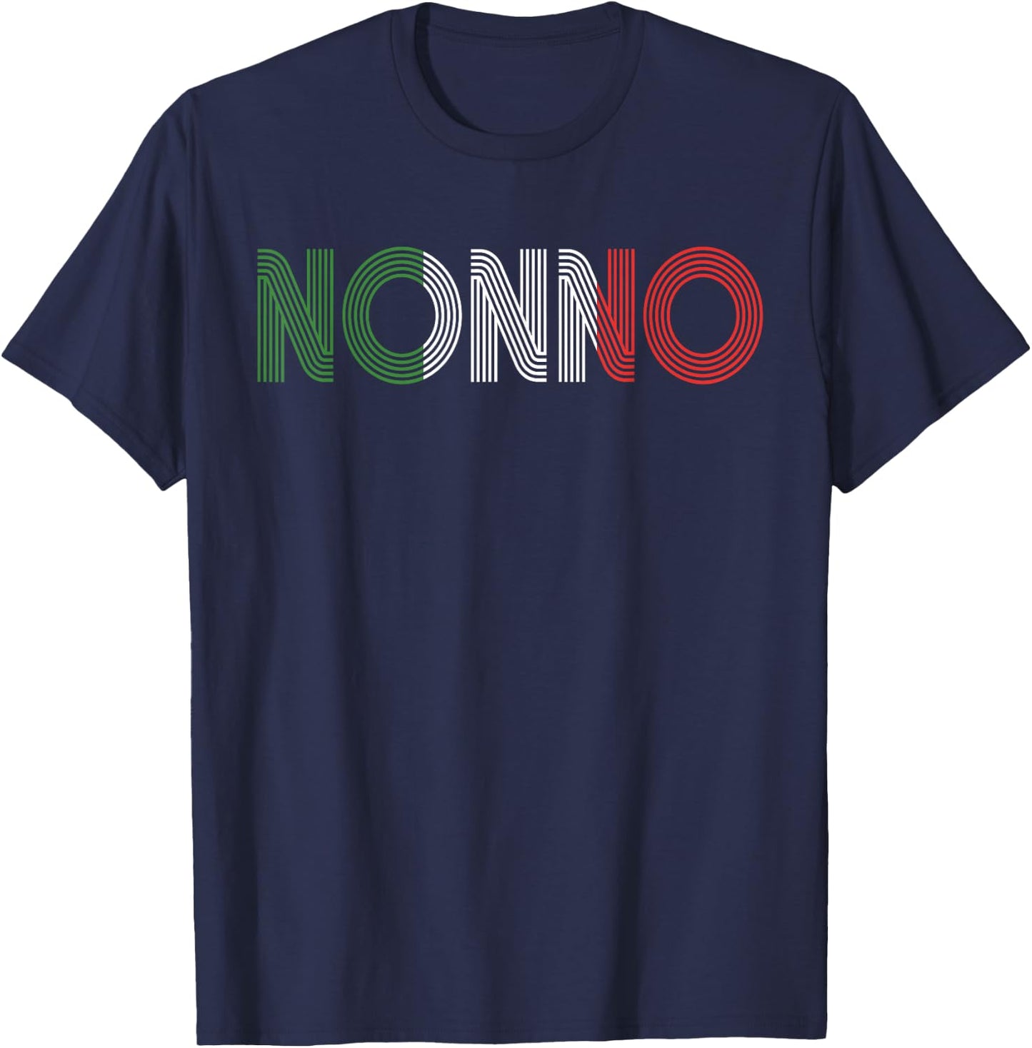 Proud Nonno Italian Grandpa Nonno Grandfather T-Shirt - T-Shirt | Navy