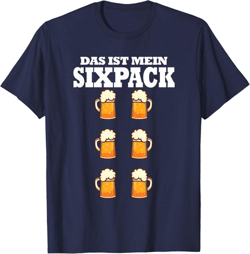 Das ist Mein Sixpack Bier Bierbauch Men's Day Funny