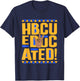 Sigma Gamma Rho Sorority HBCU Black Girl T-Shirt - T-Shirt | Navy