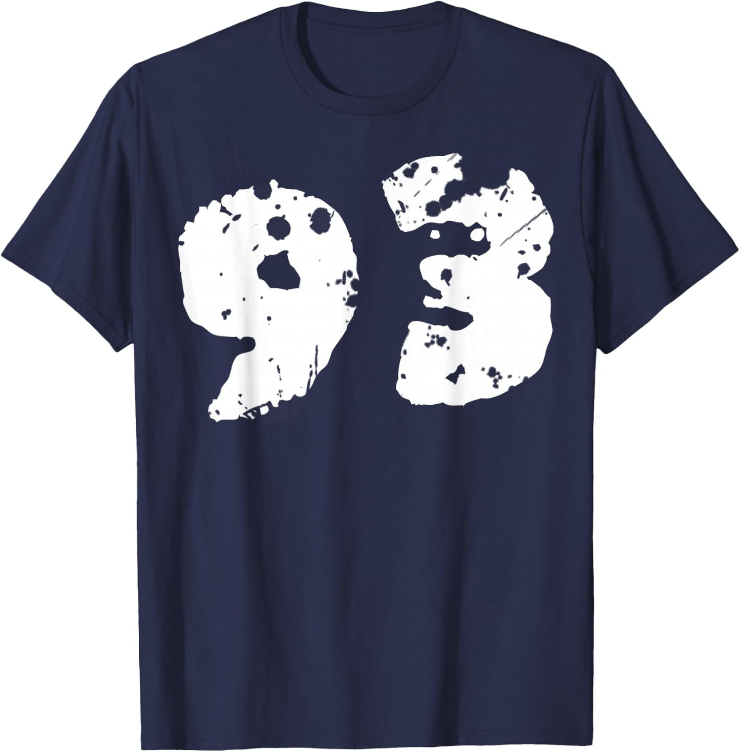 93 Fan T Shirt, Black T-Shirt - T-Shirt | Navy
