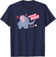 Cute Elephant Children's Nurse Children's Nurse Children's Nurse RN Children's Nurse T-Shirt - T-Shirt | Navy