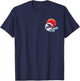 Hokusai Big Wave Japanese Man Woman Kanagawa T-Shirt - T-Shirt | Navy