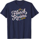 French Riviera , Black, S T-Shirt - T-Shirt | Navy