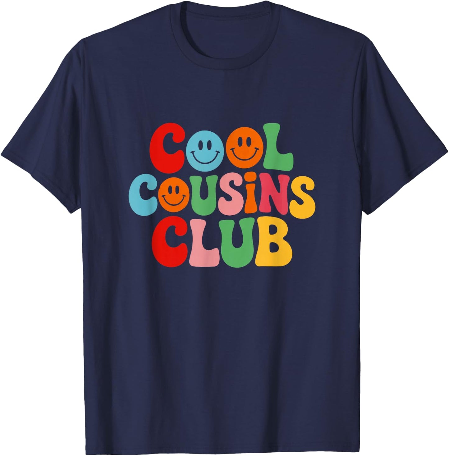 Family Style Cool Cousins Club T-Shirt - T-Shirt | Navy