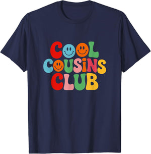Family Style Cool Cousins Club T-Shirt - T-Shirt | Navy