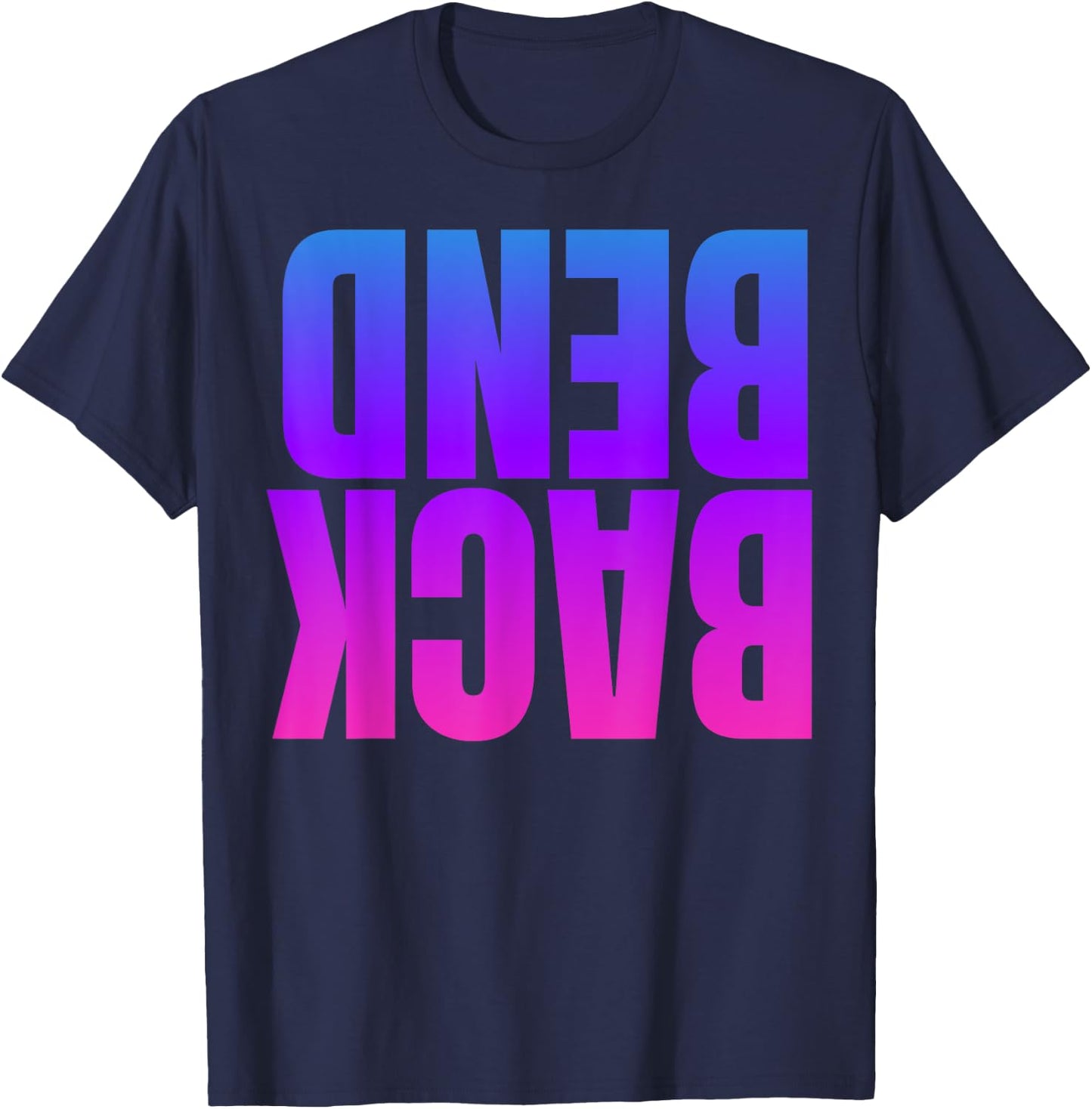 Contortionist, Handstand Backbend T-Shirt - T-Shirt | Navy