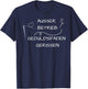 Ausser Betrieb Geduldsfaden Gerissen T-Shirt - T-Shirt | Navy