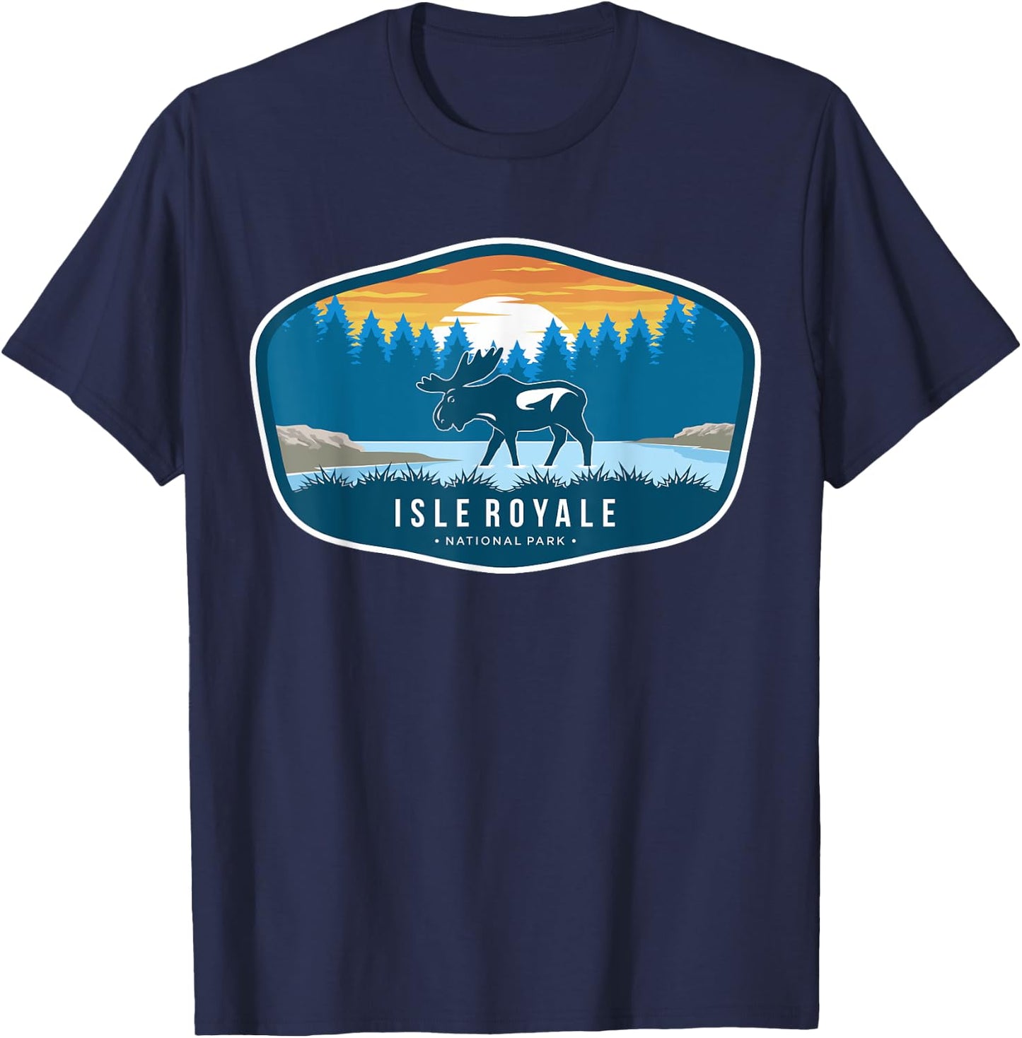 Isle Royale National Park T-Shirt - T-Shirt | Navy