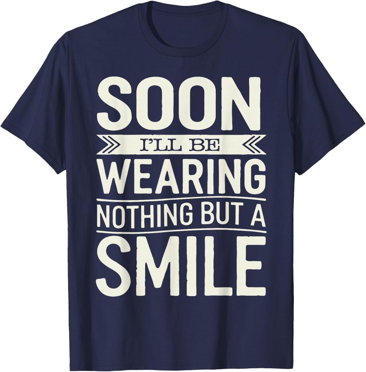 Nudist Camp Funny Naturist T-Shirt - T-Shirt | Navy
