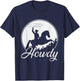 Texas Farmer Cowboy Gift Rodeo Howdy Cowboy - Men's Black Western Cowboy - Small - Classic Fit - Short Sleeve - - Cotton 65%, Polyester 35% T-Shirt - T-Shirt | Navy