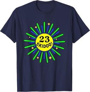 Funny 23 Skidoo T-Shirt - T-Shirt | Navy