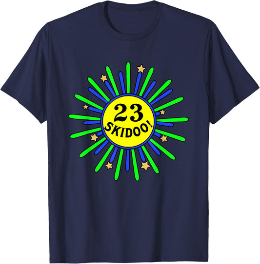Funny 23 Skidoo T-Shirt - T-Shirt | Navy