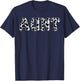 Cow Aunt Birthday Family Matching Girl Boy Farm Birthday T-Shirt - T-Shirt | Navy