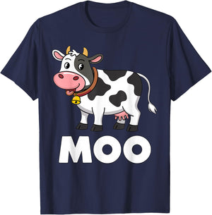 Moo Cow T-Shirt - T-Shirt | Navy