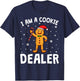 I'm A Cookie Dealer Christmas Seller Baking Crew Boys Girl T-Shirt - T-Shirt | Navy