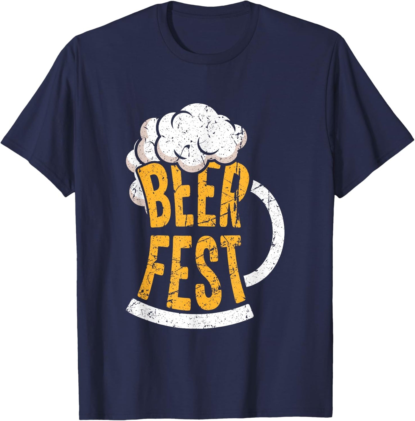 Stein Styles Oktoberfest - Adults - Black - Small - Short Sleeve - - Humor - Oktoberfest - Casual Humorous T-Shirt - T-Shirt | Navy