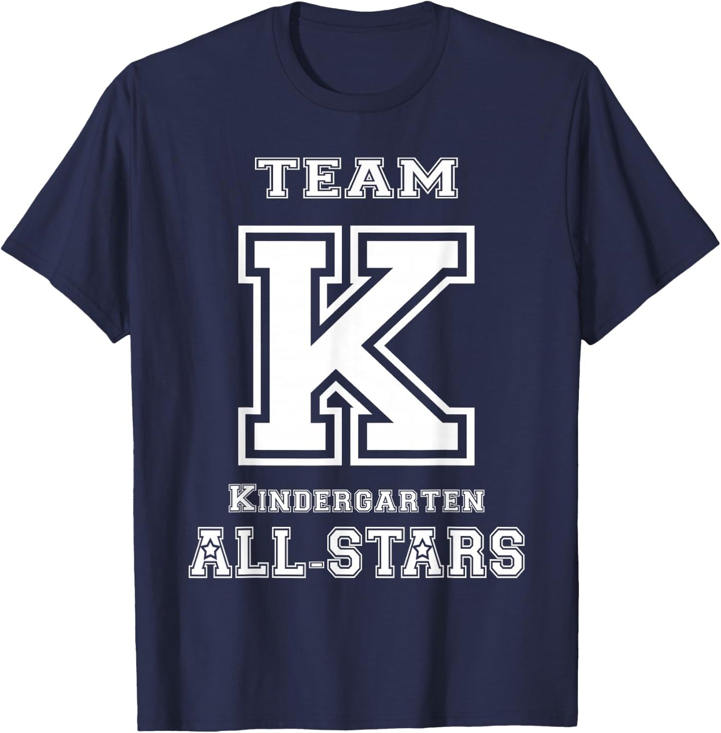 Team Kindergarten All-stars Sport Jersey T-Shirt - T-Shirt | Navy