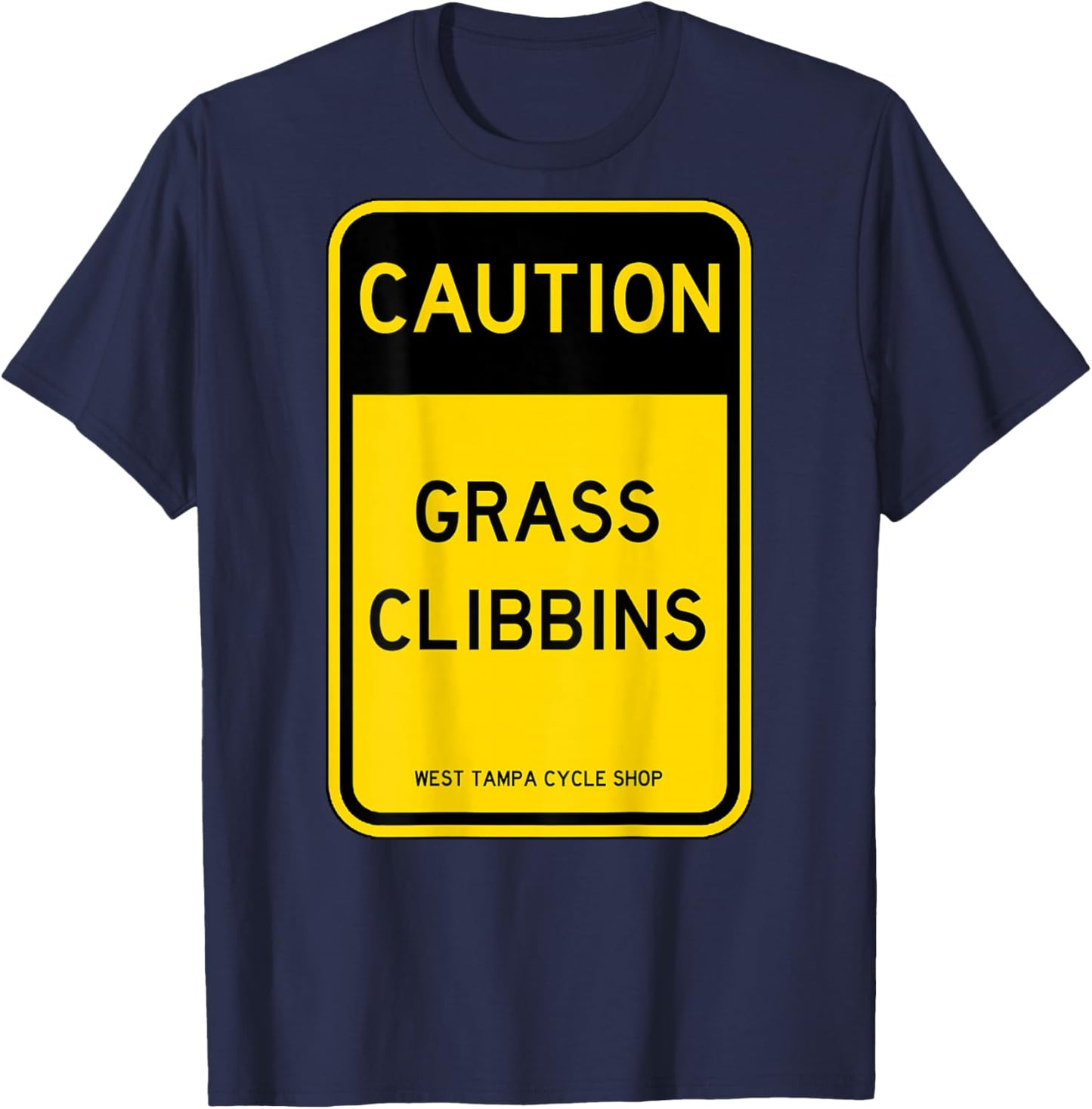 Grass Clibbins T-Shirt - T-Shirt | Navy