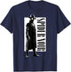 Marvel Spider-Noir Series Spider-Noir Trenchcoat Silhouette T-Shirt - T-Shirt | Navy