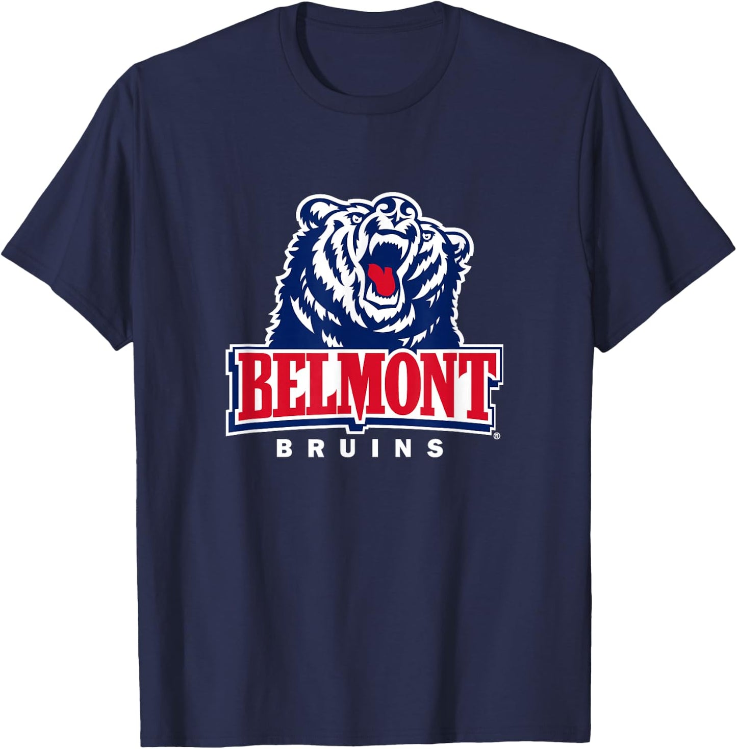 Belmont Bruins | Official NCAA University | PPBEL02 T-Shirt - T-Shirt | Navy