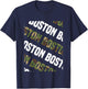 Boston Camo Pattern Green Camouflage T-Shirt - T-Shirt | Navy