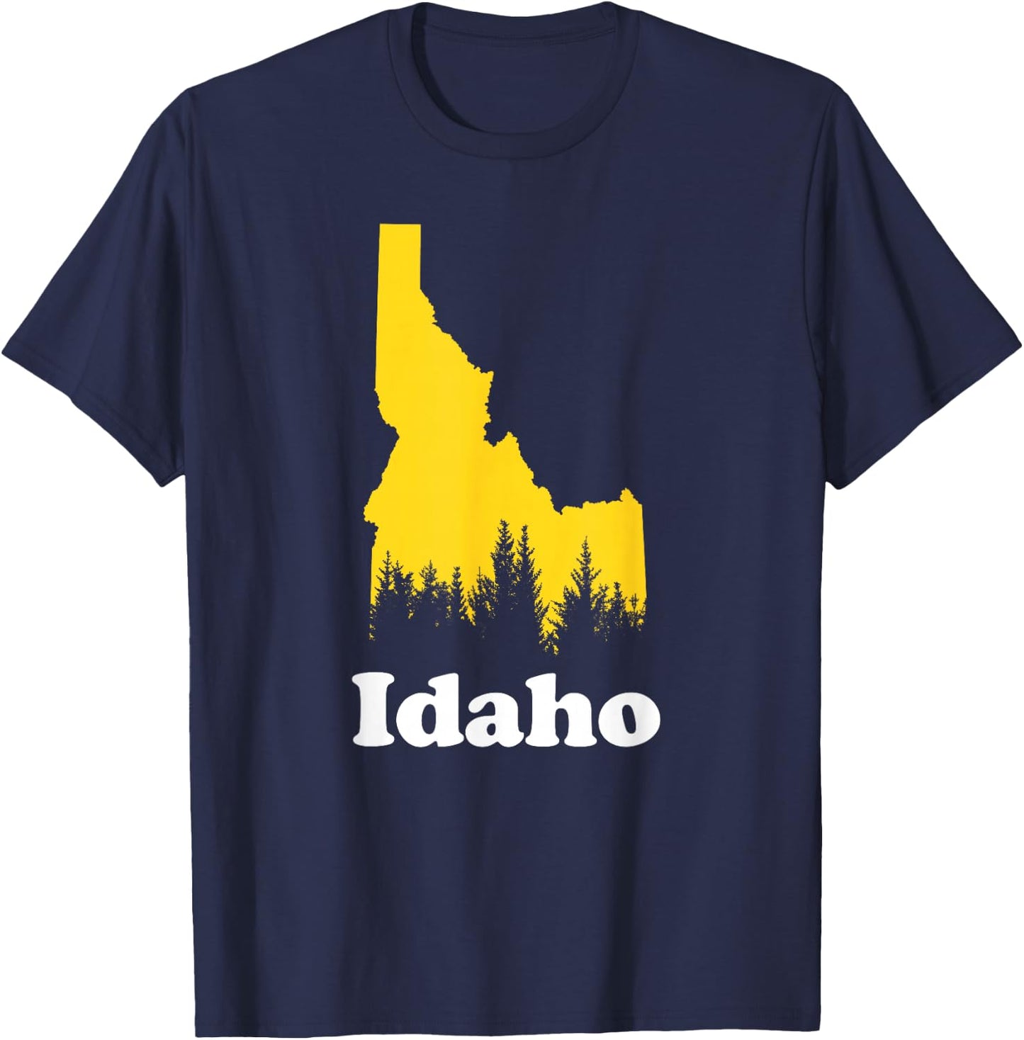 Idaho Forest T-Shirt - T-Shirt | Navy