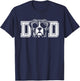 Boxer Dog Owner Boxer Dad Father's Day T-Shirt - T-Shirt | Navy