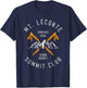Mount LeConte Mountain Hiker Hiking T-Shirt - T-Shirt | Navy