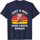 Just A Boy Who Loves Bingus Funny Hairless Sphynx Cat T-Shirt - T-Shirt | Navy